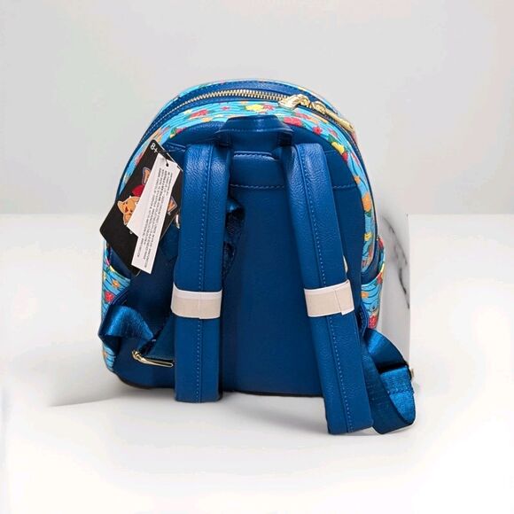 LOUNGEFLY x Pokemon Squirtle Flower Girly All Over Print Mini Backpack Collector main image 6